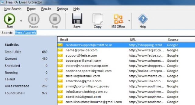 RA Email Extractor v11 [CRACKED]